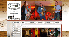 Desktop Screenshot of musikschule-motet.de